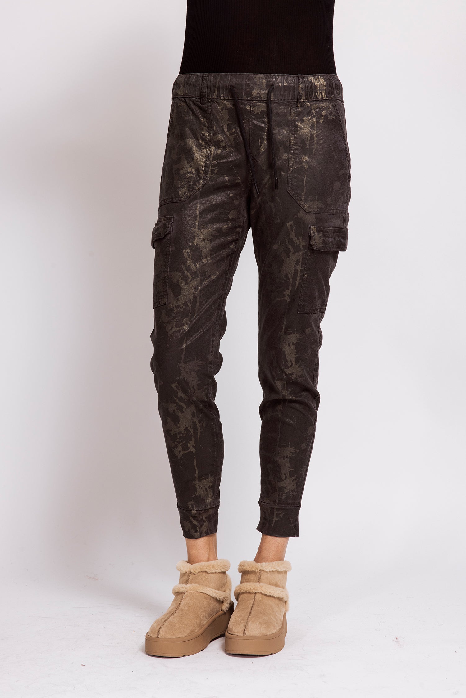 Zhrill Cargohose Daisey black used Optik