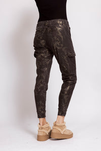Zhrill Cargohose Daisey black used Optik