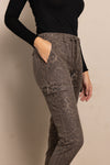 Zhrill Cargohose Daisey Leoprint brown
