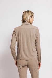 Zhrill Hemdbluse Faye sand/beige/taupe