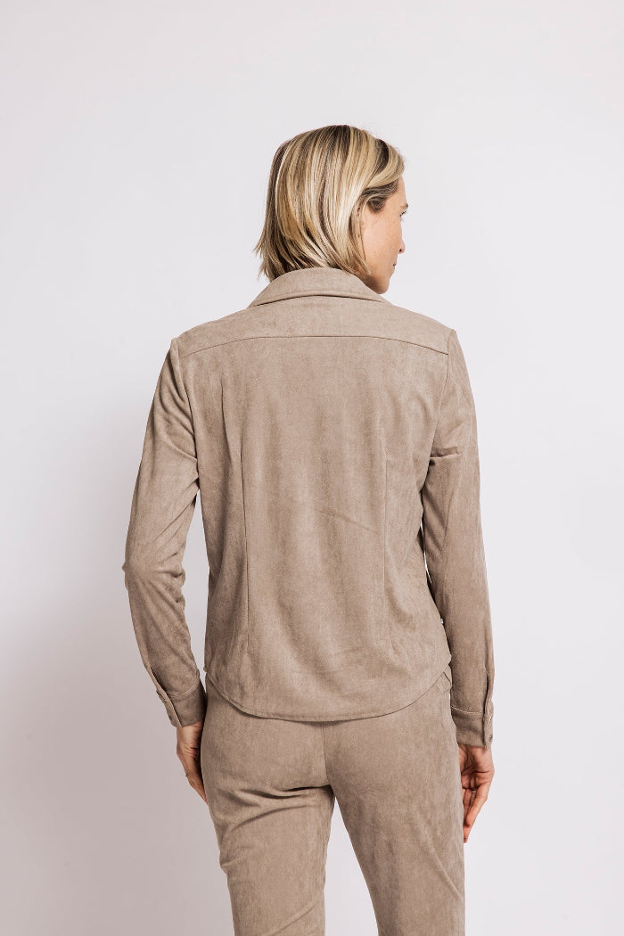 Zhrill Hemdbluse Faye sand/beige/taupe