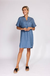 Zhrill Kleid Junia blau