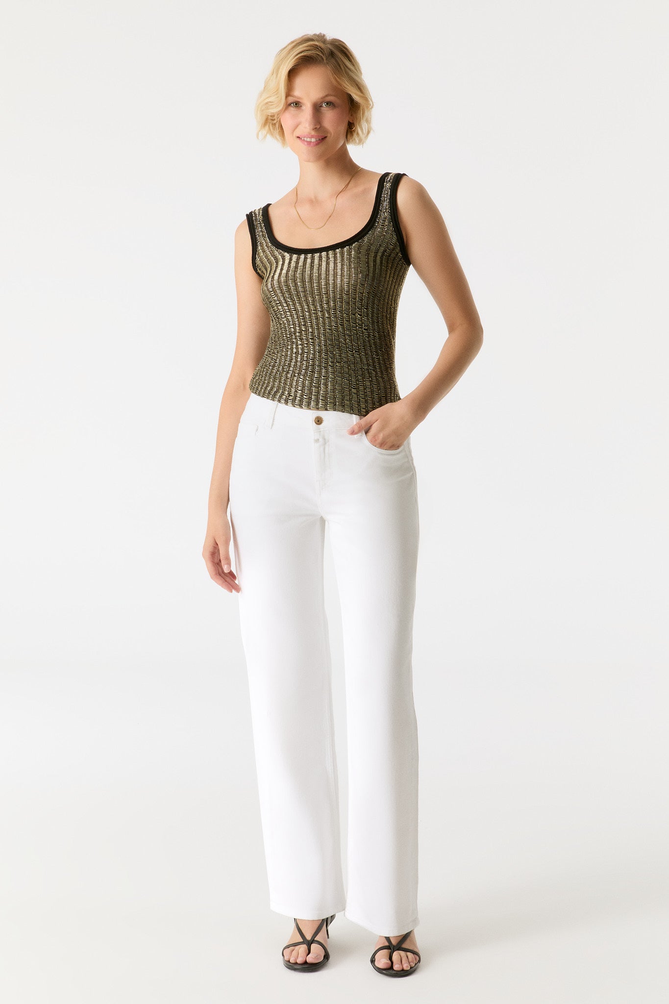 Cup Of Joe Jeans Nova white
