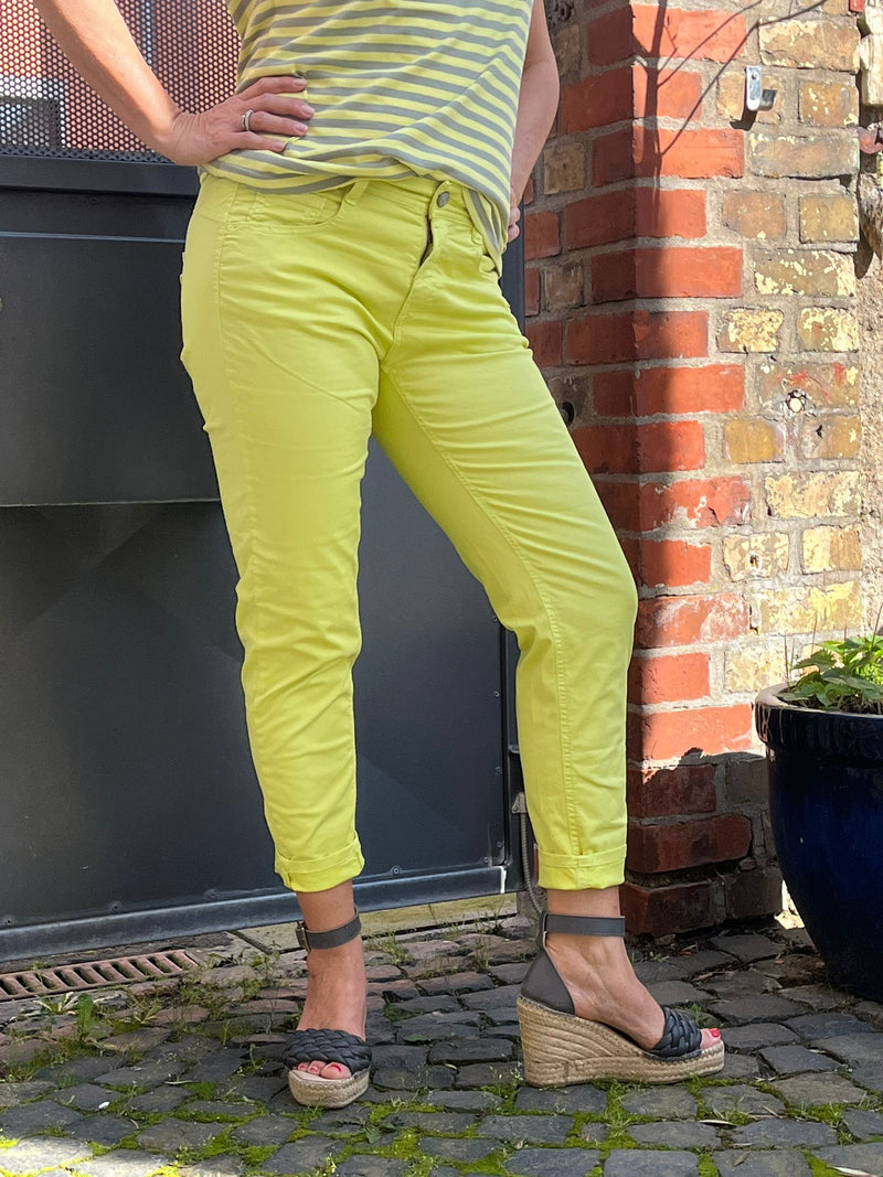 Gang Jeans 94Amelie cropped yello breeze