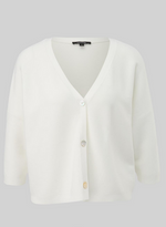 Comma Strickjacke weiss