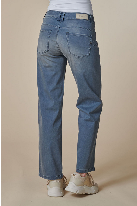 Zhrill Jeans, Hose, grey blue denim, gerades Bein