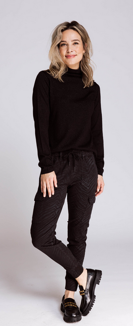 Zhrill Pullover Abigail Knit jet black