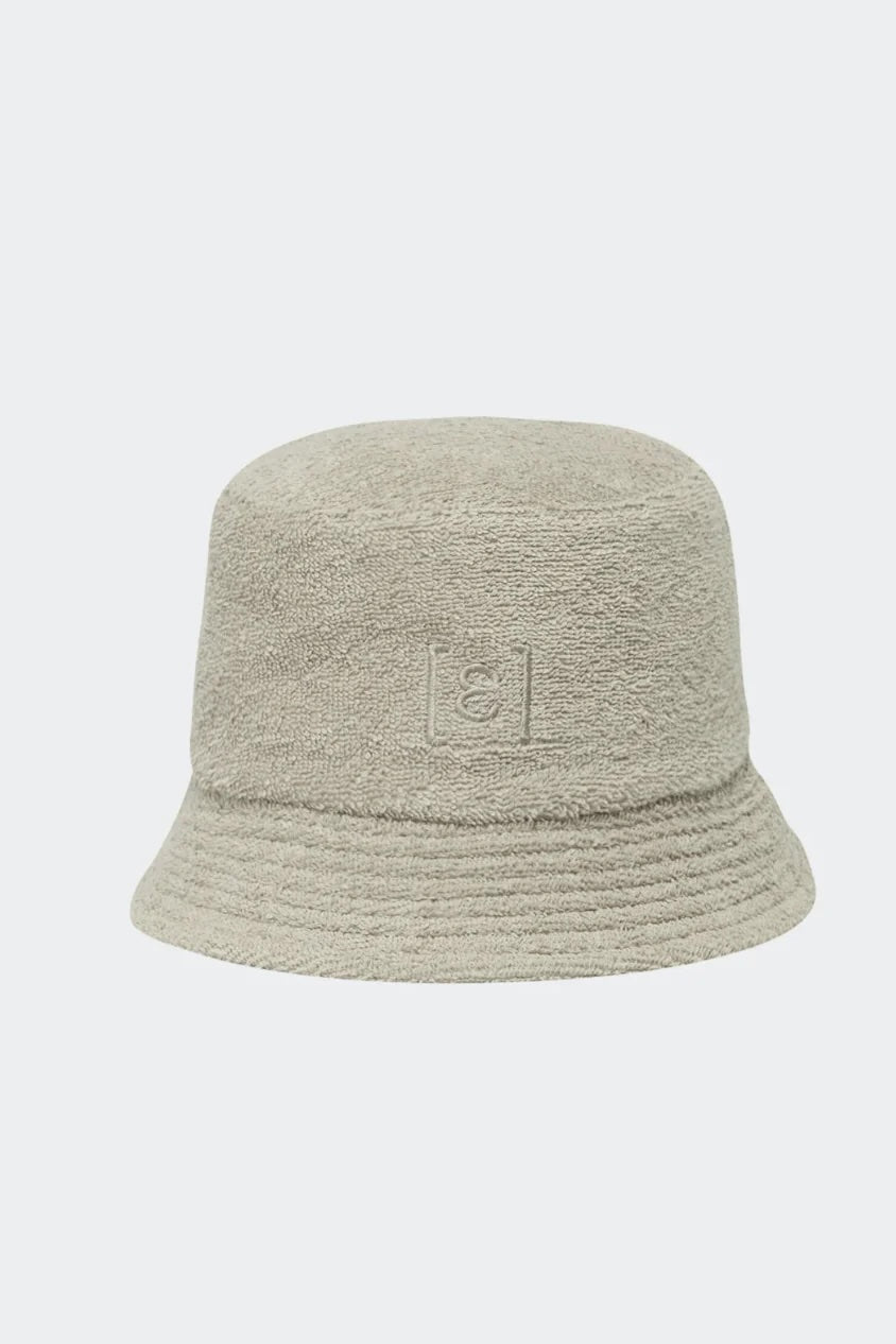 Espadrij Sonnenhut/Hut Frottee taupe, unifarben, unisex, Krempe, Baumwolle