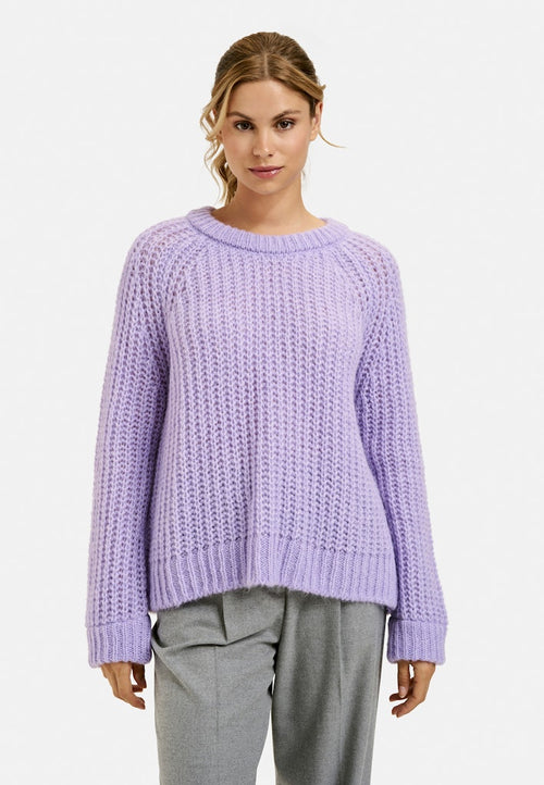 Smith & Soul Strickpullover, Pulli, Rippstrick, pastel lilac, lila, flieder