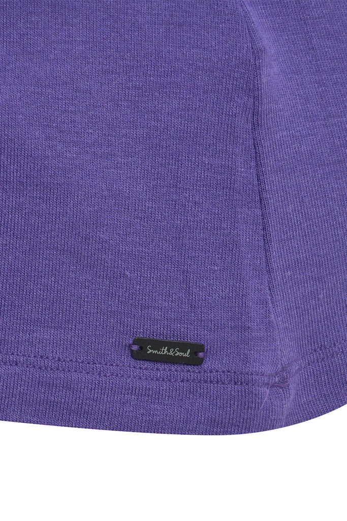 Smith & Soul Basic Rollkragenpulli lilac