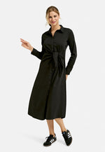 Smith & Soul Kleid mit Knoten schwarz