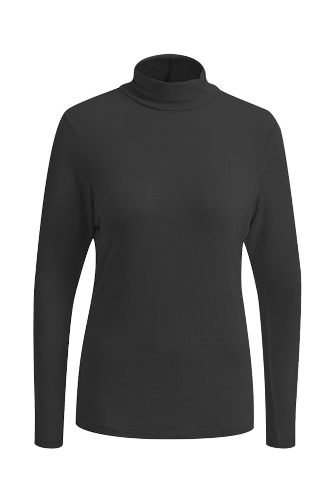 Smith & Soul Rollkragenpullover, Basic Rolli, schwarz, black