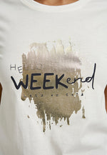Smith & Soul T-Shirt mit Print cream white