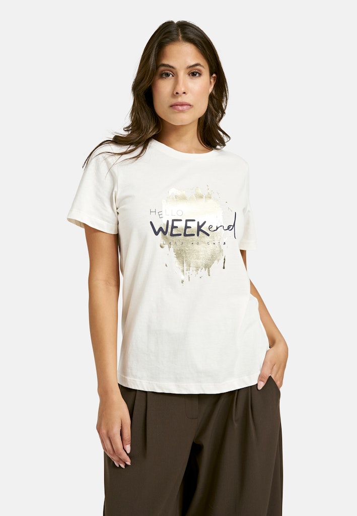 Smith & Soul T-Shirt mit Print cream white