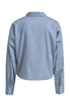 Smith & Soul, Hemdbluse, blau gestreift, Streifen, Karaken, langärmlig, Manschetten