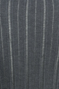 Smith & Soul Fancy Rib Longsleeve anthrazit melange