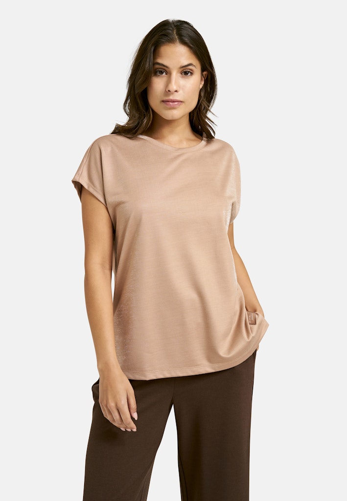 Smith & Soul T-Shirt caramel glänzend