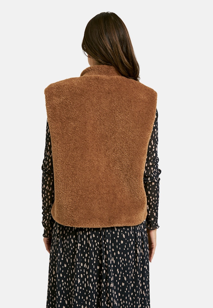 Smith & Soul Teddy-Weste caramel