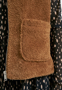 Smith & Soul Teddy-Weste caramel