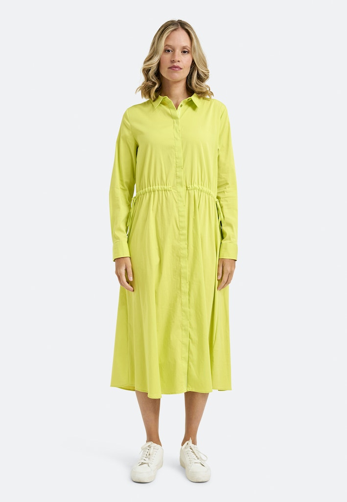 Smith & Soul Kleid, lime, gelggrün, grün, Hemdblusenkleid