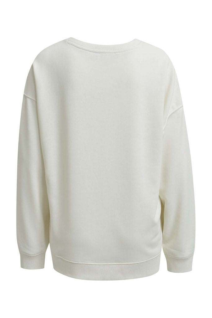 Smith & Soul, Sweater, creme, Bündchen, Rundhalsausschnitt