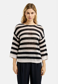 Smith & Soul Striped Pullover marine print