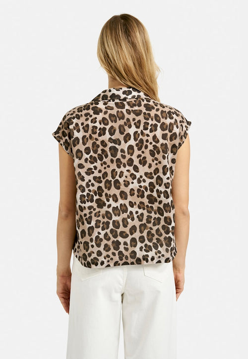 Smith & Soul Bluse, Kragen, gemustert, Baumwolle
