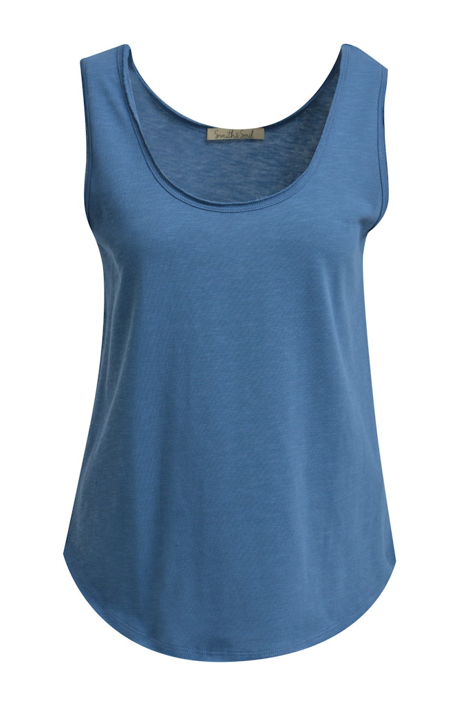 Smith & Soul Tanktop, night blue, blau, Baumwolle, unifarben