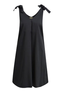 Smith & Soul Trägerkleid geknotet schwarz