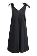 Smith & Soul Trägerkleid geknotet schwarz
