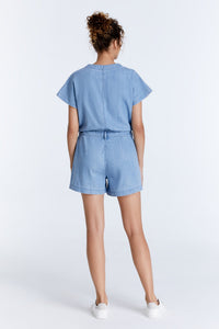 Cup of Joe Jeans-Overall Tina light blue