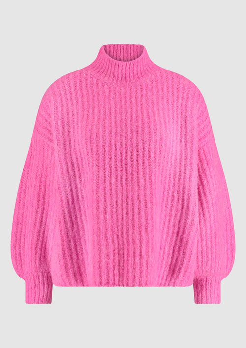 Circle of Trust Pullover Joelle, knockout pink, Rippstrick