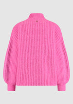 Circle of Trust, Wollpullover, pink, Stehkragen