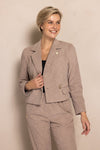 Zhrill Blazer Jojo, taupe, regular fit, kurz