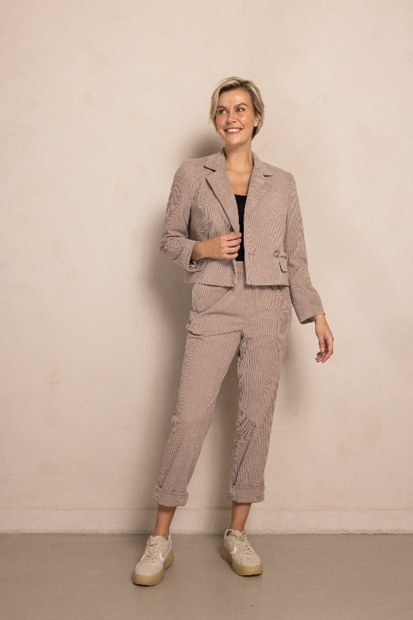 Zhrill, Blazer ZHJOJO, beige, Einknopf