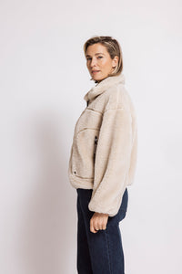 Zhrill Teddyjacke April sand/beige/taupe