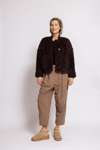 Zhrill Jacke Mera braun