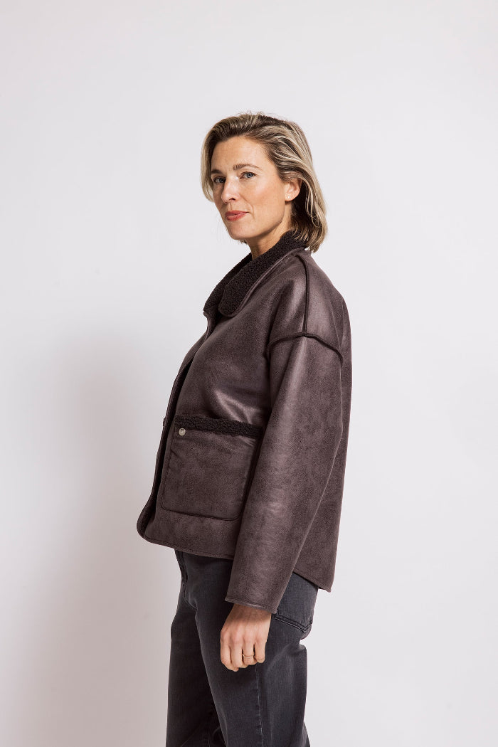 Zhrill Wendejacke Erah braun