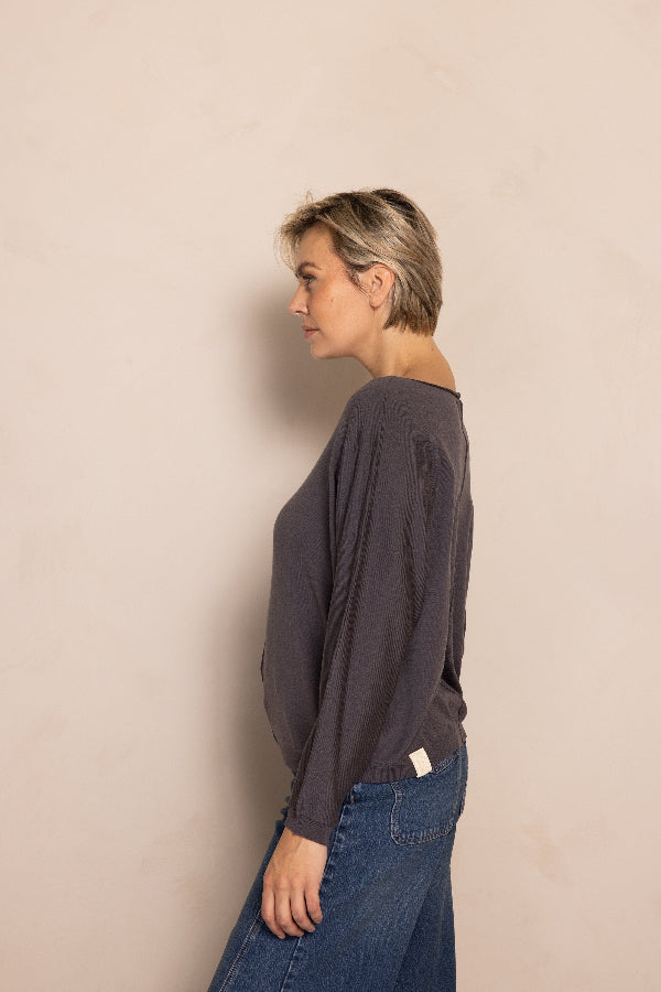 Zhrill Pullover Luni anthrazit