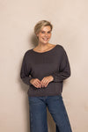 Zhrill Pullover, ZHLUNI, grau, dunkelgrau