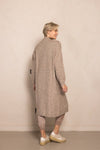 Zhrill Strickmantel Branda taupe