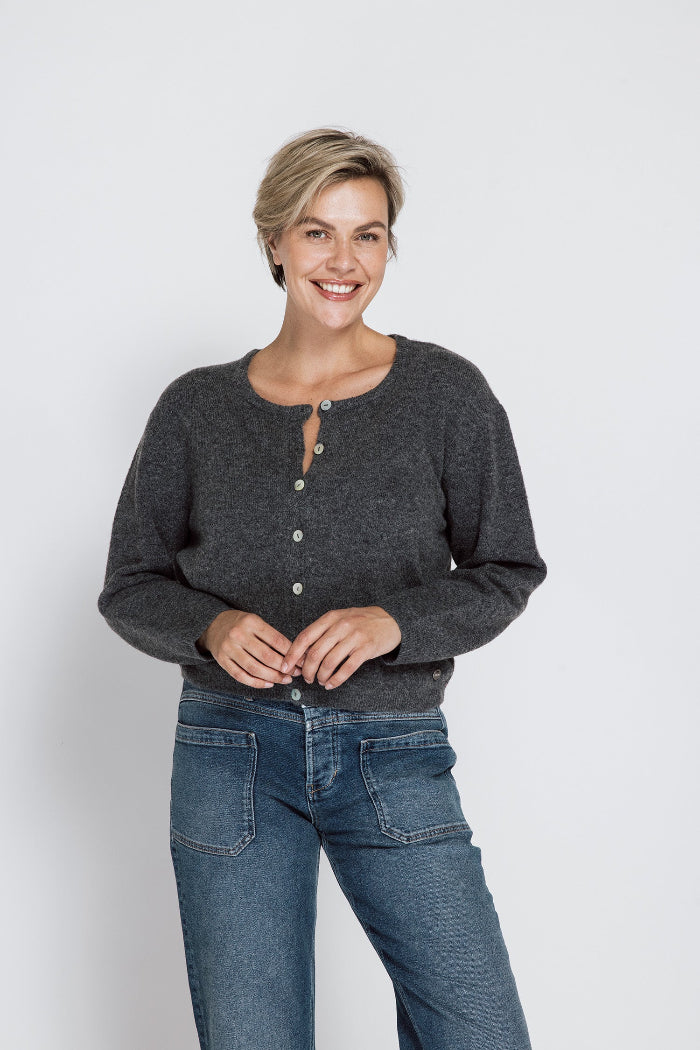 Zhrill Srickjacke/Cardigan Helidi grey