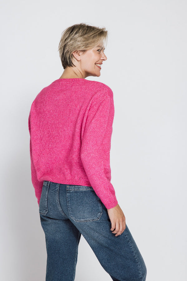 Zhrill Srickjacke/Cardigan Helidi rose
