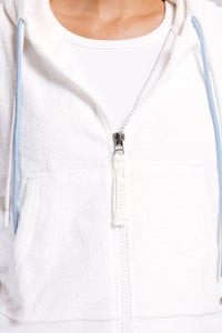 Zhrill Sweatjacke Ratana Zip weiß