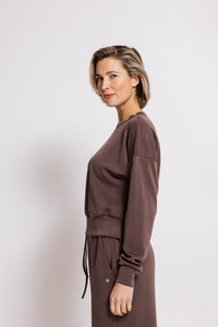 Zhrill Sweatshirt Lilivati braun
