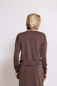 Zhrill Sweatshirt Lilivati braun