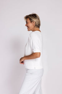 Zhrill T-Shirt Inge weiß