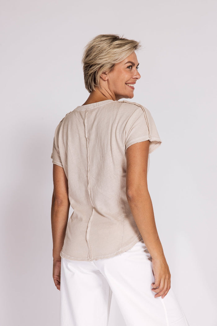 Zhrill T-Shirt Rosay sand
