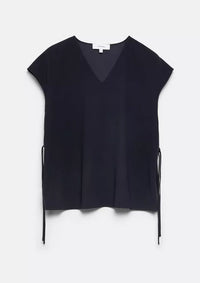 Comma Bluse navy