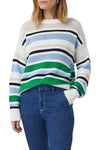 Comma Strickpullover gestreift multicolored